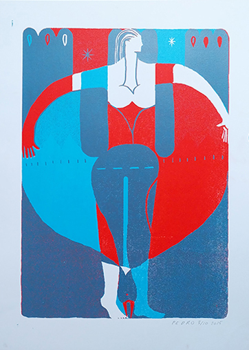 Sérigraphie PEDRO Richardo | © PEDRO
