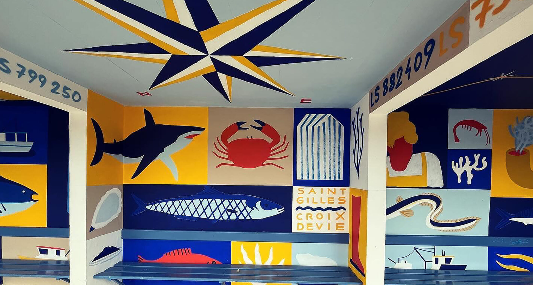 Pedro Richardo, artiste muraliste, peintre et illustrateur, installé à Nantes | © PEDRO