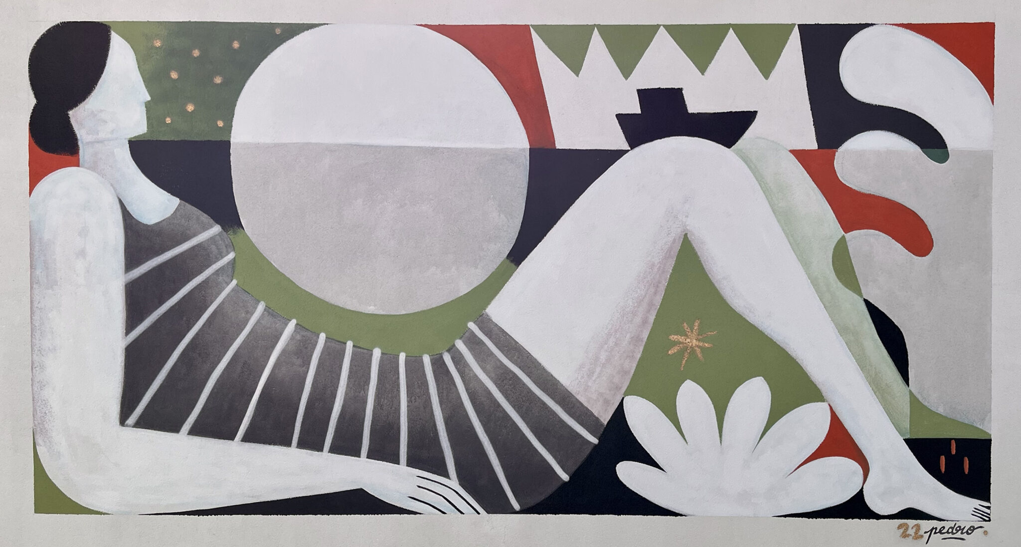 Pedro Richardo, artiste muraliste, peintre et illustrateur, installé à Nantes | © PEDRO
